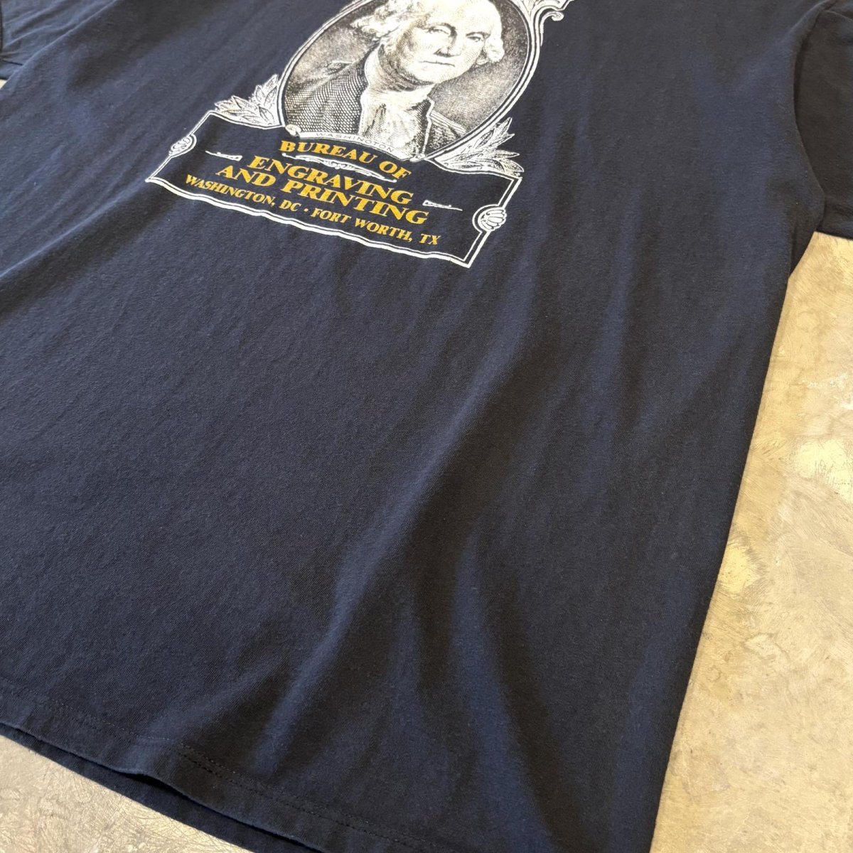 画像6: 90's "GEORGE WASHINGTON" FACE PRINTED S/S TEE / Mens XL / MADE IN USA (6)
