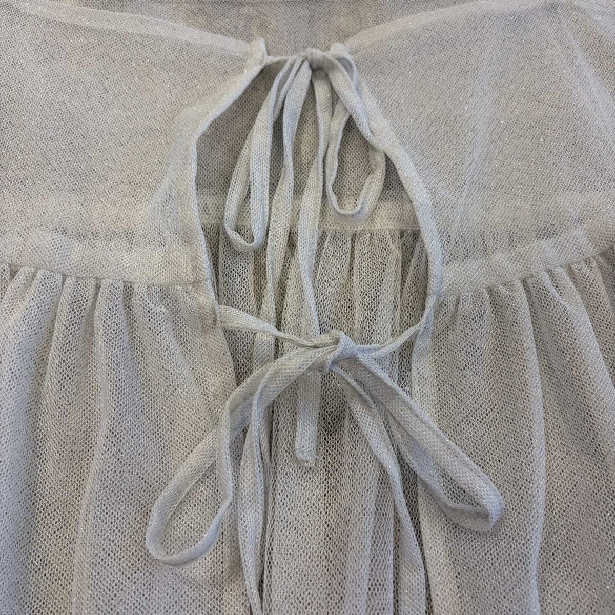 画像4: FRONT RIBBON DESIGN TULLE CAMISOLE / Ladies M (4)