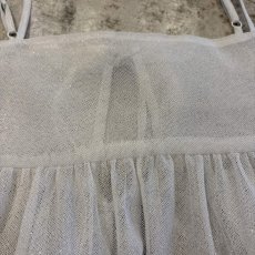 画像10: FRONT RIBBON DESIGN TULLE CAMISOLE / Ladies M (10)