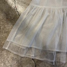 画像11: FRONT RIBBON DESIGN TULLE CAMISOLE / Ladies M (11)