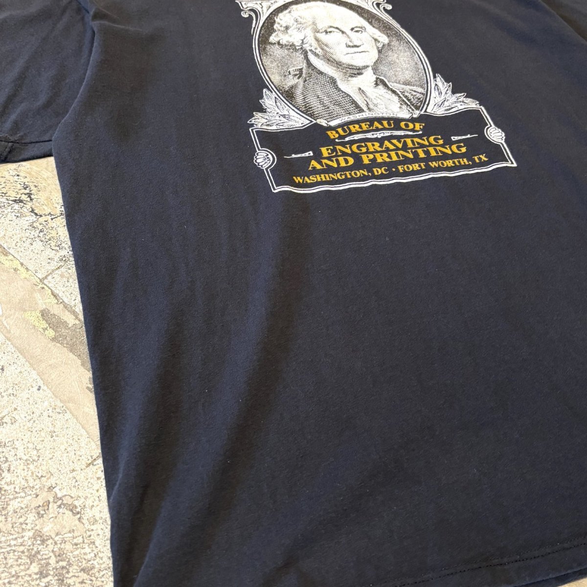 画像5: 90's "GEORGE WASHINGTON" FACE PRINTED S/S TEE / Mens XL / MADE IN USA (5)