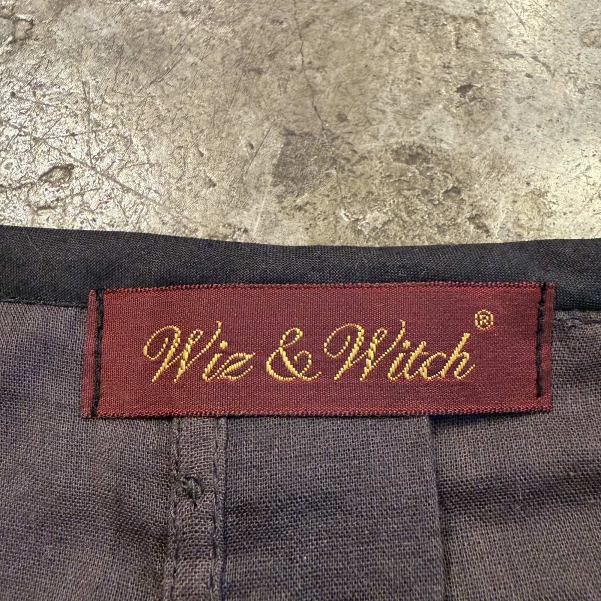 画像13: 【Wiz&Witch】"UNITED" MIX WRAP SKIRT / FREE (13)