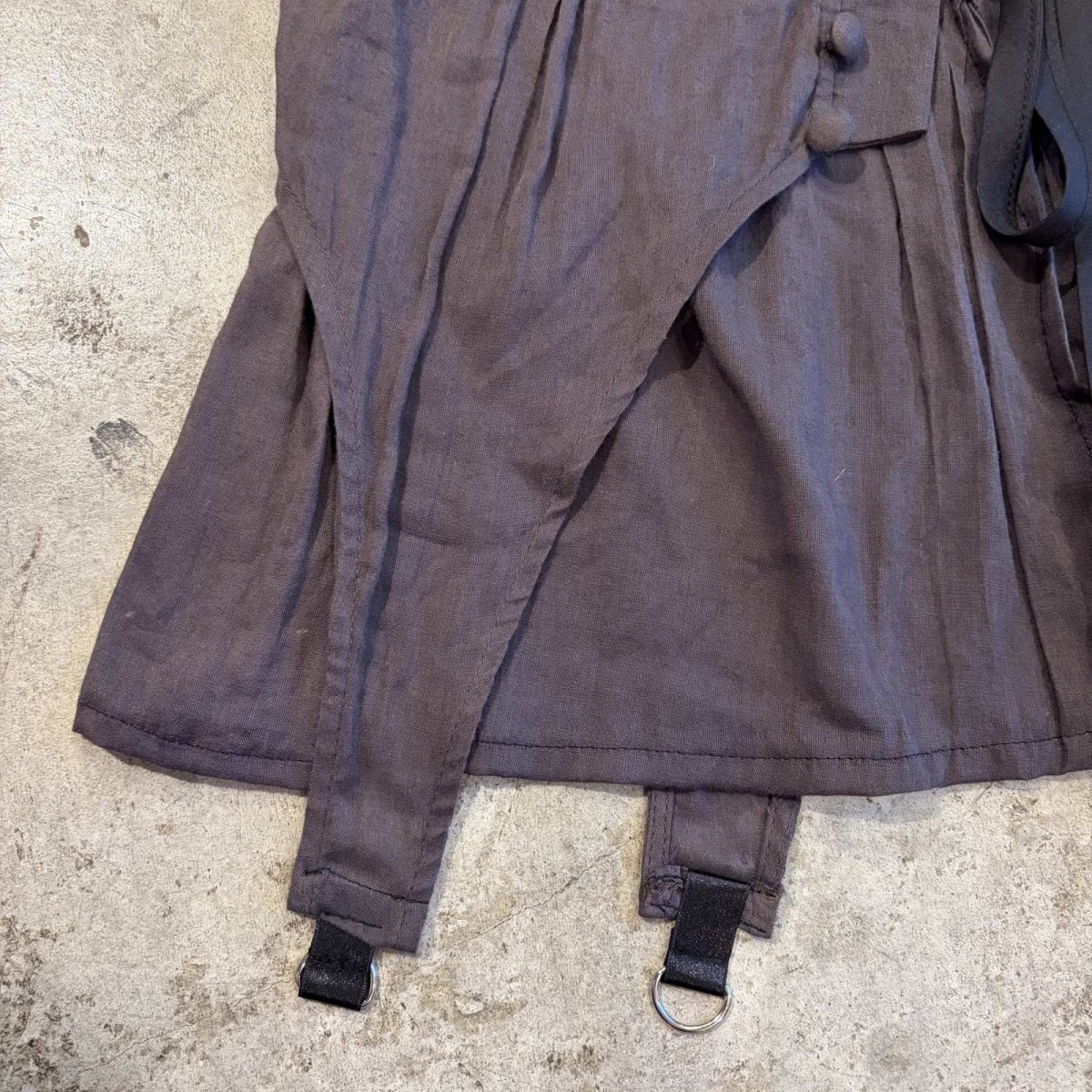 画像4: 【Wiz&Witch】"UNITED" MIX WRAP SKIRT / FREE (4)