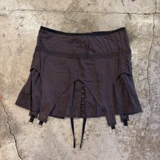 画像2: 【Wiz&Witch】"UNITED" MIX WRAP SKIRT / FREE (2)