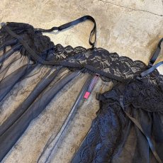 画像8: 2WAY LACE FRONT HOOK RIBBON DESIGN LINGERIE  / Ladies M (8)
