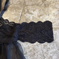 画像6: 2WAY LACE FRONT HOOK RIBBON DESIGN LINGERIE  / Ladies M (6)