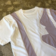 画像3: BICOLOR FACE SHAPE SWITCHED S/S TEE / Mens XL (3)