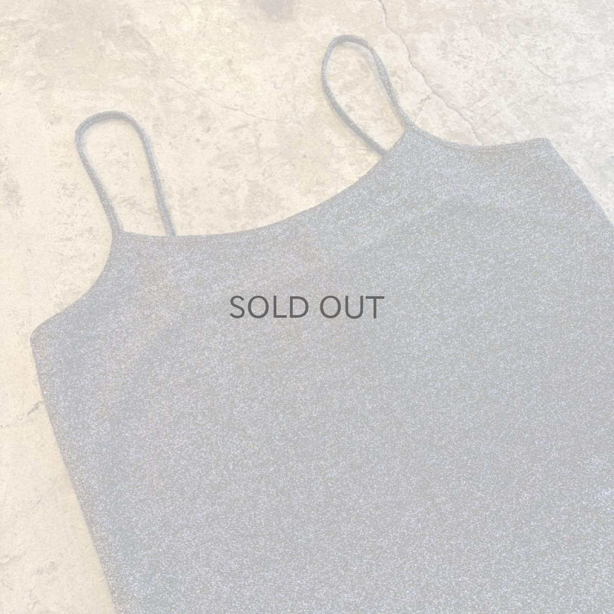 画像3: ALL OVER GLITTER DESIGN CAMISOLE / Ladies L (3)