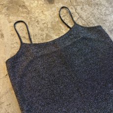 画像3: ALL OVER GLITTER DESIGN CAMISOLE / Ladies L (3)