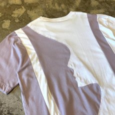 画像9: BICOLOR FACE SHAPE SWITCHED S/S TEE / Mens XL (9)