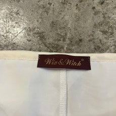 画像10: 【Wiz&Witch】"UNITED" MIX LACE WRAP SKIRT / FREE (10)