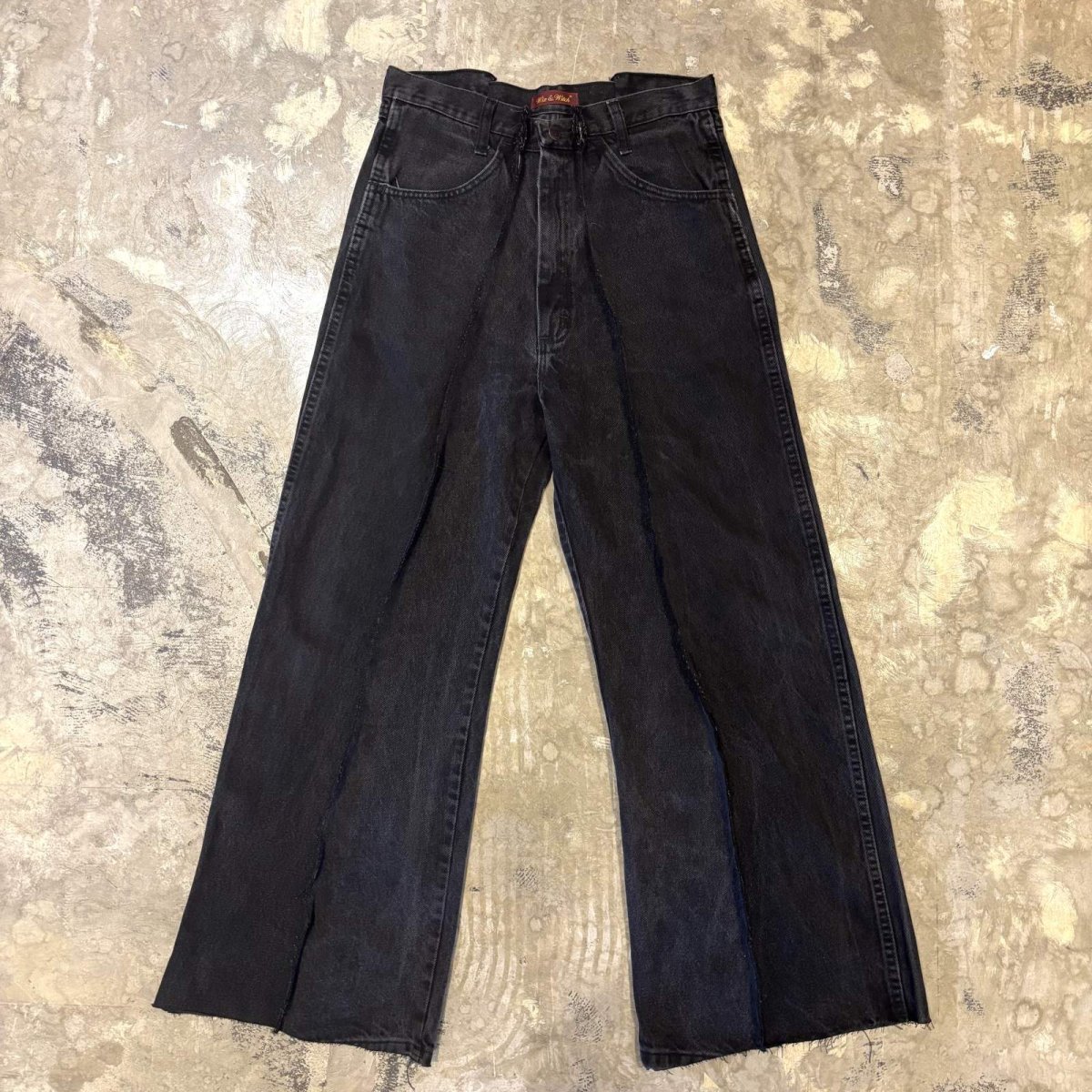 画像1: 【Wiz&Witch】"UNITED" TWINS WIDE DENIM PANTS / W31 (1)