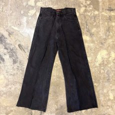 画像1: 【Wiz&Witch】"UNITED" TWINS WIDE DENIM PANTS / W31 (1)