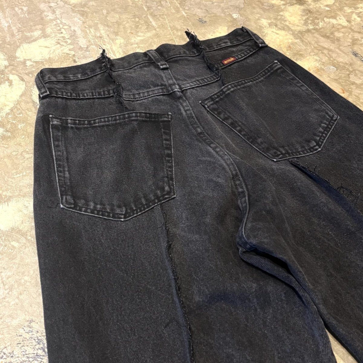 画像9: 【Wiz&Witch】"UNITED" TWINS WIDE DENIM PANTS / W31 (9)