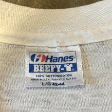 画像11: 80~90's CAEFE ART DRONT PRINTED S/S TEE / Mens L / MADE IN USA (11)