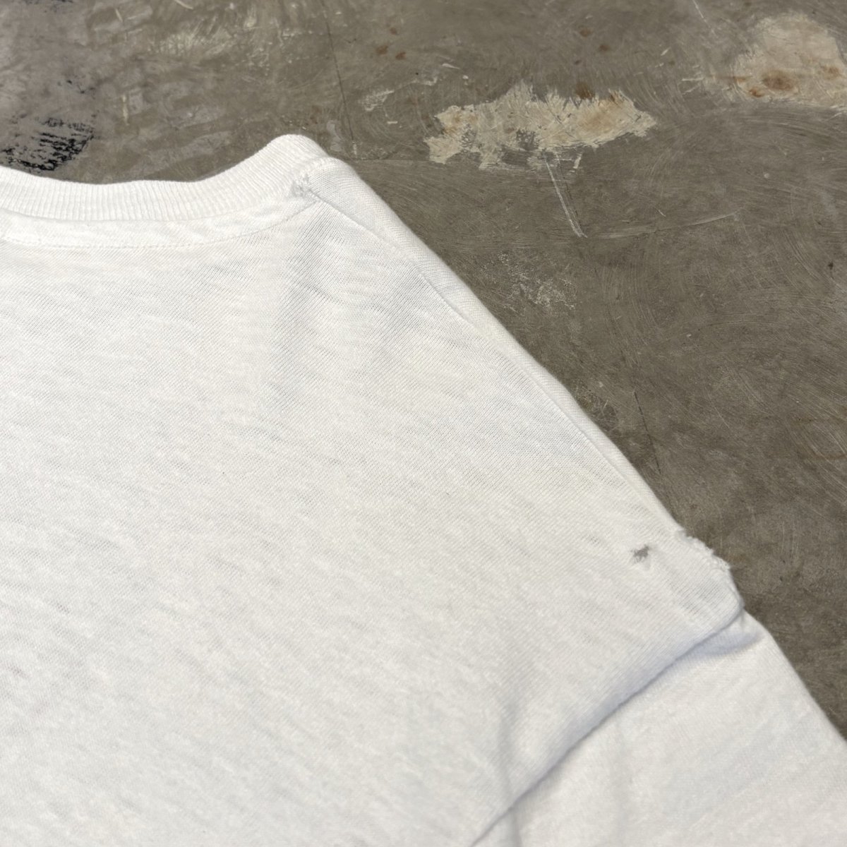 画像10: 80~90's CAEFE ART DRONT PRINTED S/S TEE / Mens L / MADE IN USA (10)