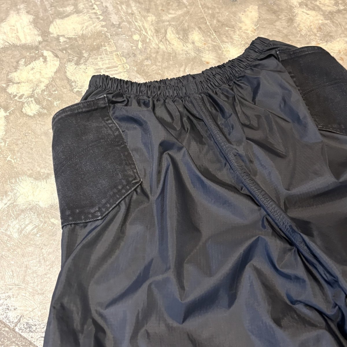 画像3: MULTI DENIM POCKET WIDE NYLON SHORTS / FREE (3)