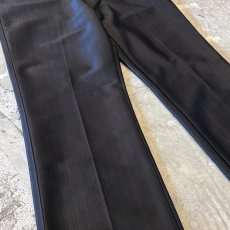 画像5: BLACK COLOR STRAIGHT SILHOUETTE WESTERN SLACKS / W33 / MADE IN USA (5)
