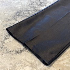 画像8: BLACK COLOR STRAIGHT SILHOUETTE WESTERN SLACKS / W33 / MADE IN USA (8)
