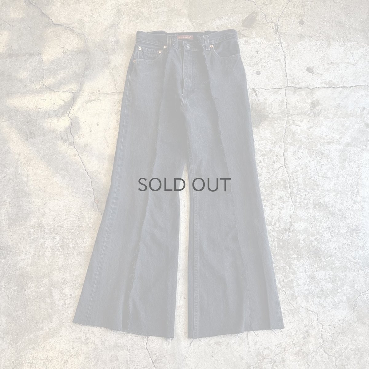 画像1: 【Wiz&Witch】 "TWINS" WIDE DENIM PANTS / W29 (1)