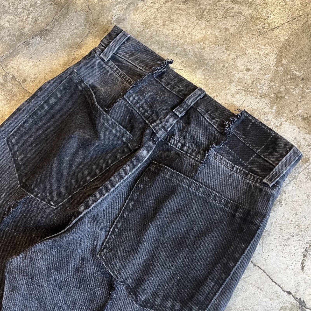 画像9: 【Wiz&Witch】 "TWINS" WIDE DENIM PANTS / W29 (9)