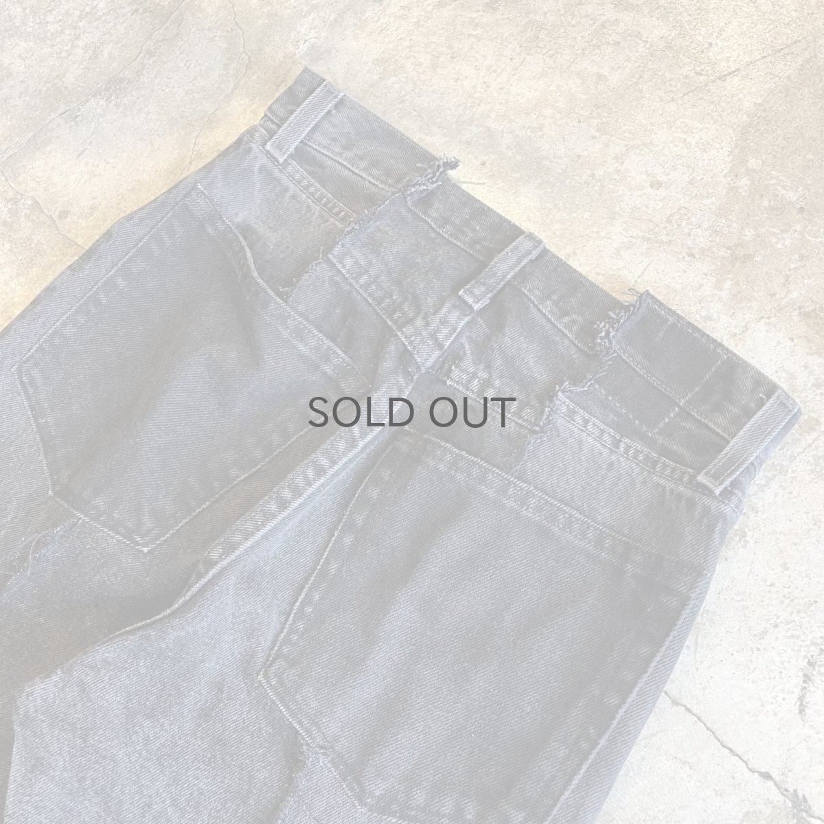 画像9: 【Wiz&Witch】 "TWINS" WIDE DENIM PANTS / W29 (9)