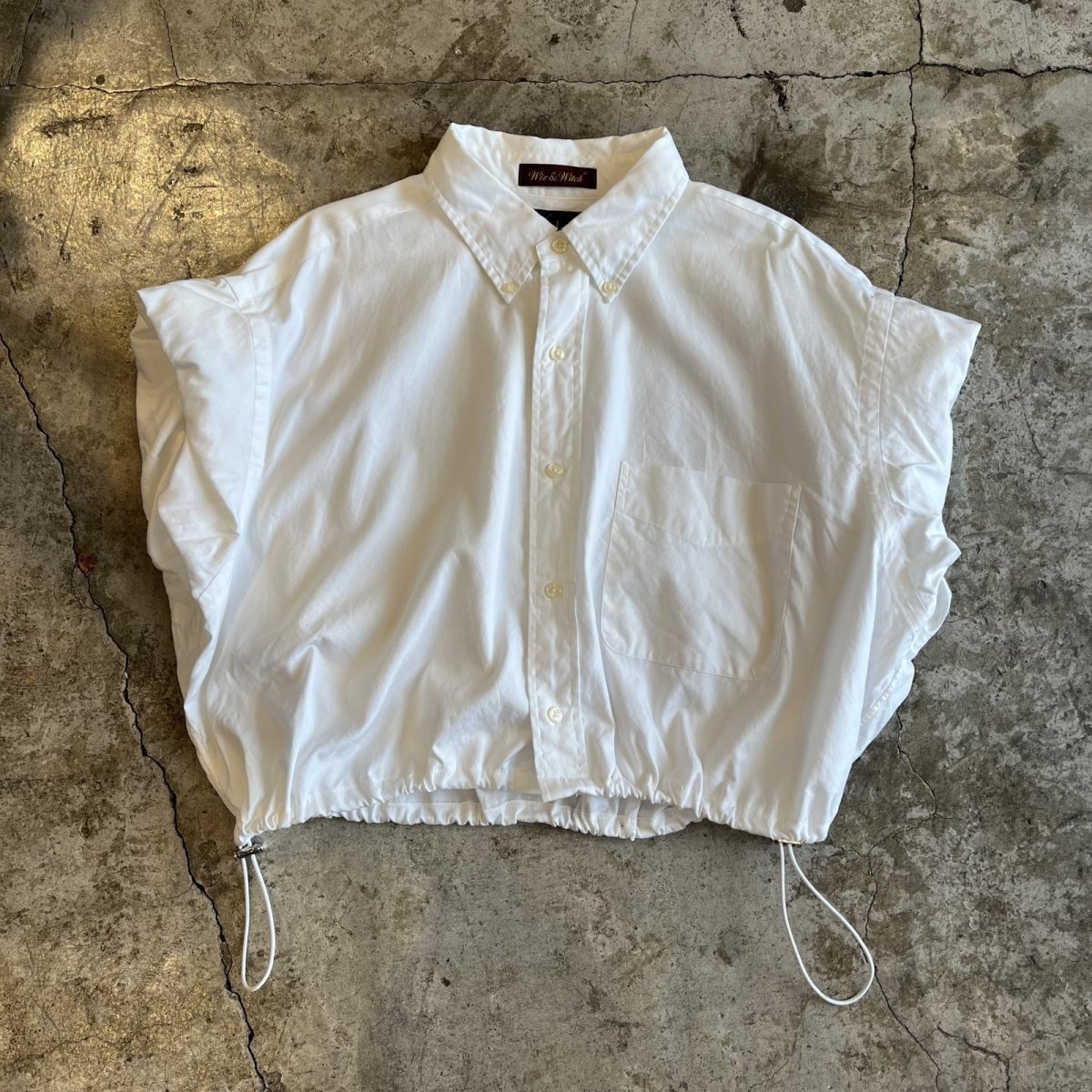 画像1: 【Wiz&Witch】"WEIRD" PUFF SHOULDER BALLOON N/S SHIRT / OS (1)