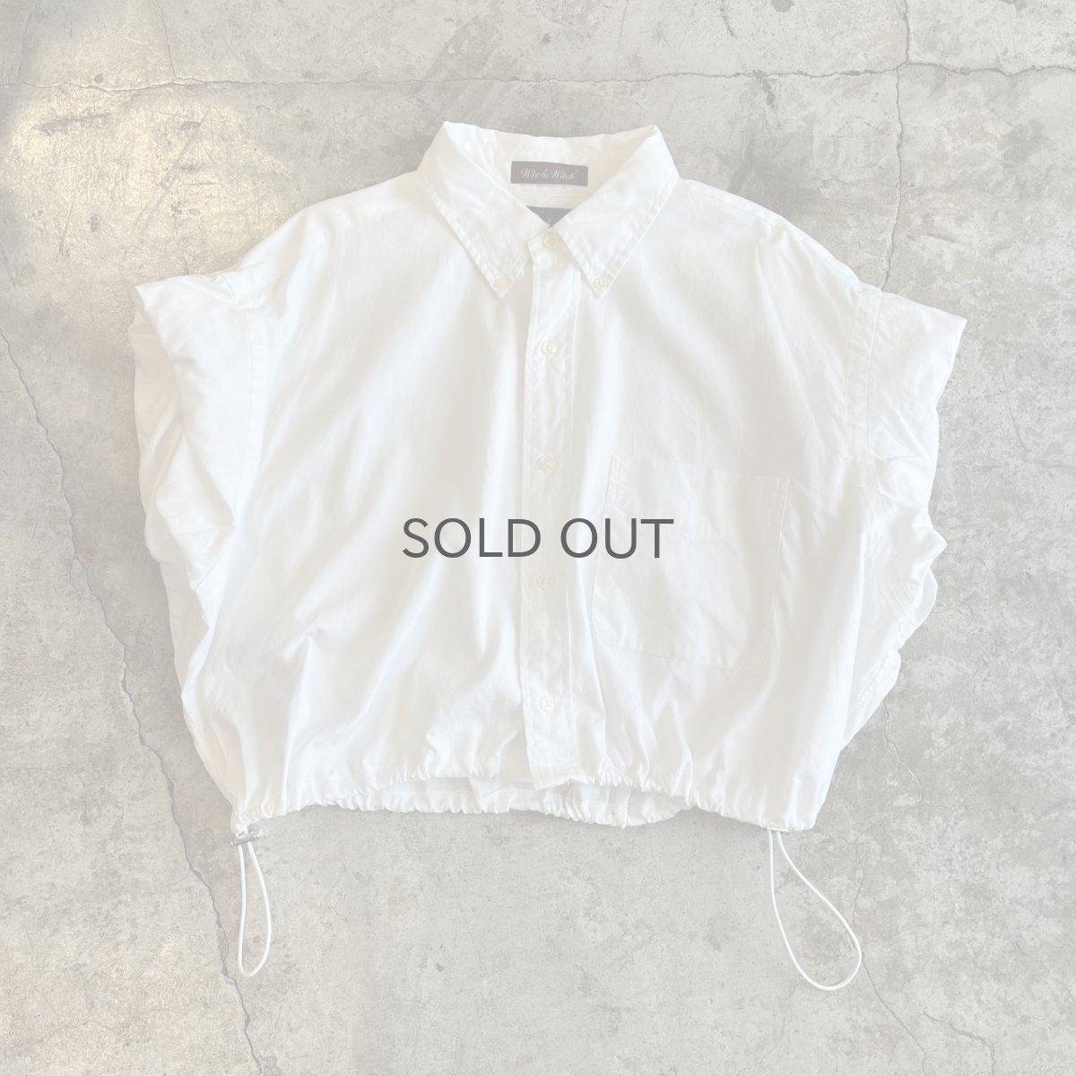 画像1: 【Wiz&Witch】"WEIRD" PUFF SHOULDER BALLOON N/S SHIRT / OS (1)