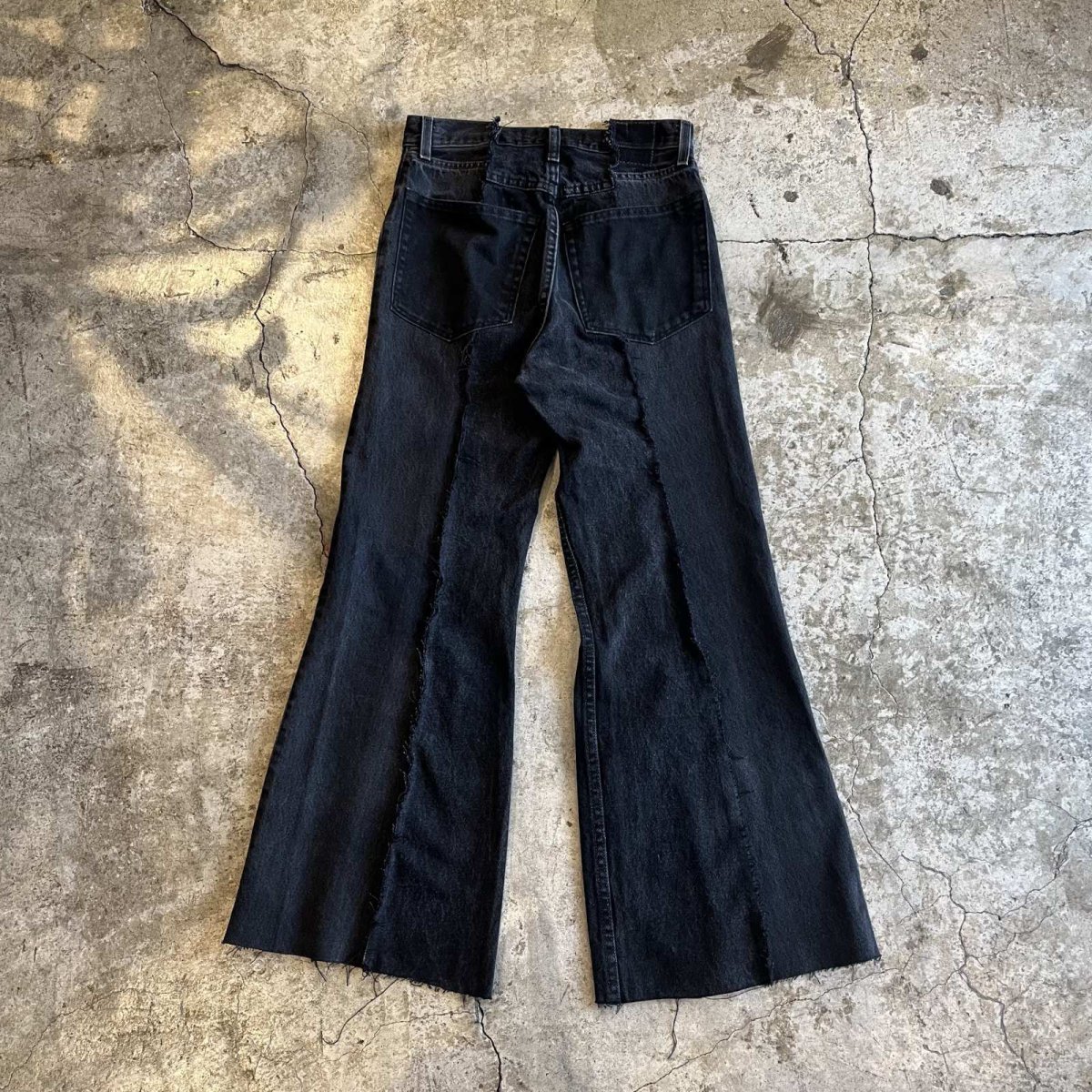 画像2: 【Wiz&Witch】 "TWINS" WIDE DENIM PANTS / W29 (2)