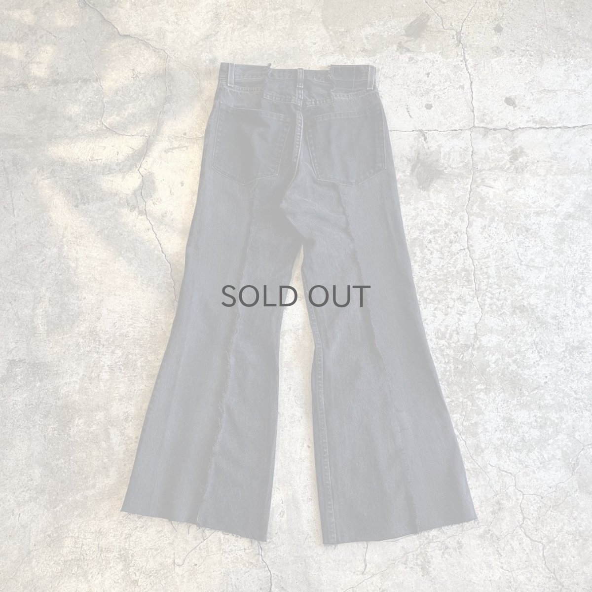 画像2: 【Wiz&Witch】 "TWINS" WIDE DENIM PANTS / W29 (2)