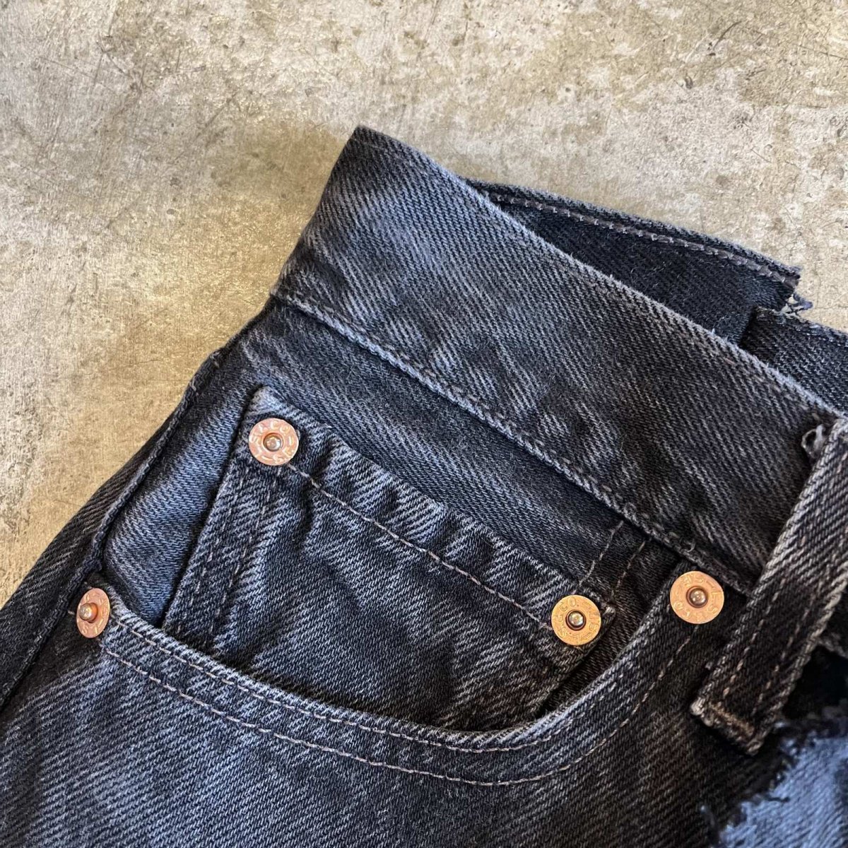 画像7: 【Wiz&Witch】 "TWINS" WIDE DENIM PANTS / W29 (7)