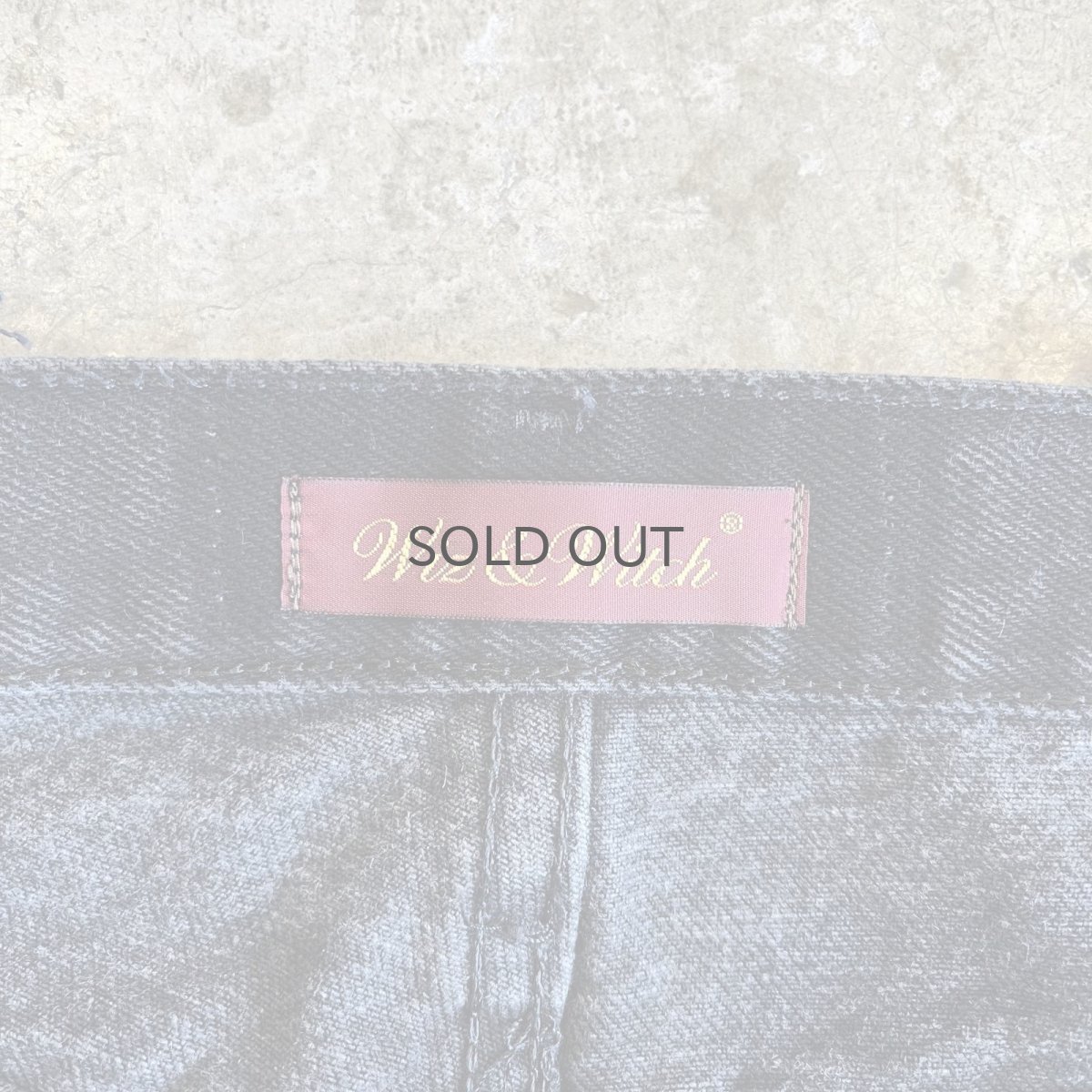 画像10: 【Wiz&Witch】 "TWINS" WIDE DENIM PANTS / W29 (10)