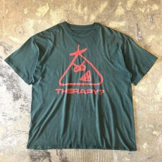 画像1: 90's "THERAPY?" BOTH SIDE PRINTED S/S TEE / Mens XL (1)