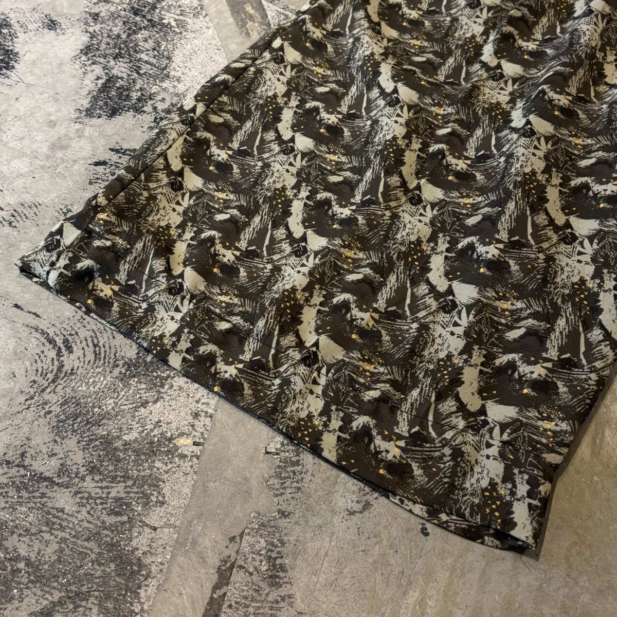 画像8: ALL OVER PATTERN WIDE SILHOUETTE SHORTS / ~W36 (8)