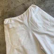 画像9: 【Wiz&Witch】"UNITED" EURO COTTON LINEN KNEE LACE SHORT PANTS / FREE~W34 (9)