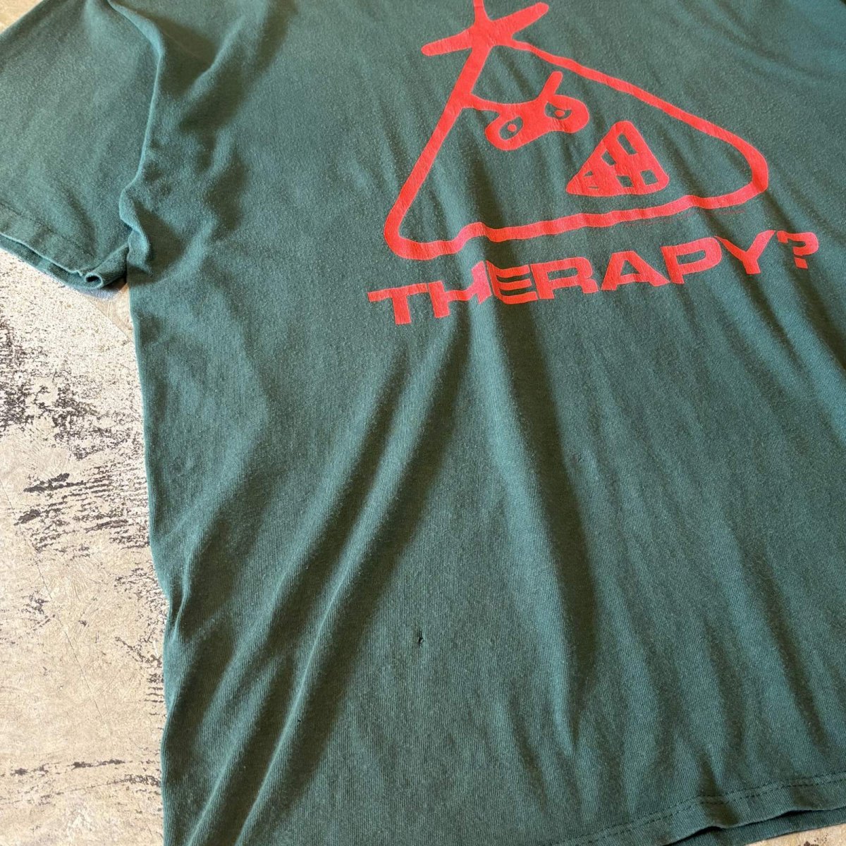 画像5: 90's "THERAPY?" BOTH SIDE PRINTED S/S TEE / Mens XL (5)