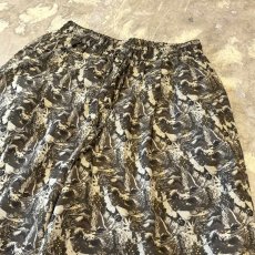 画像4: ALL OVER PATTERN WIDE SILHOUETTE SHORTS / ~W36 (4)