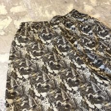 画像9: ALL OVER PATTERN WIDE SILHOUETTE SHORTS / ~W36 (9)