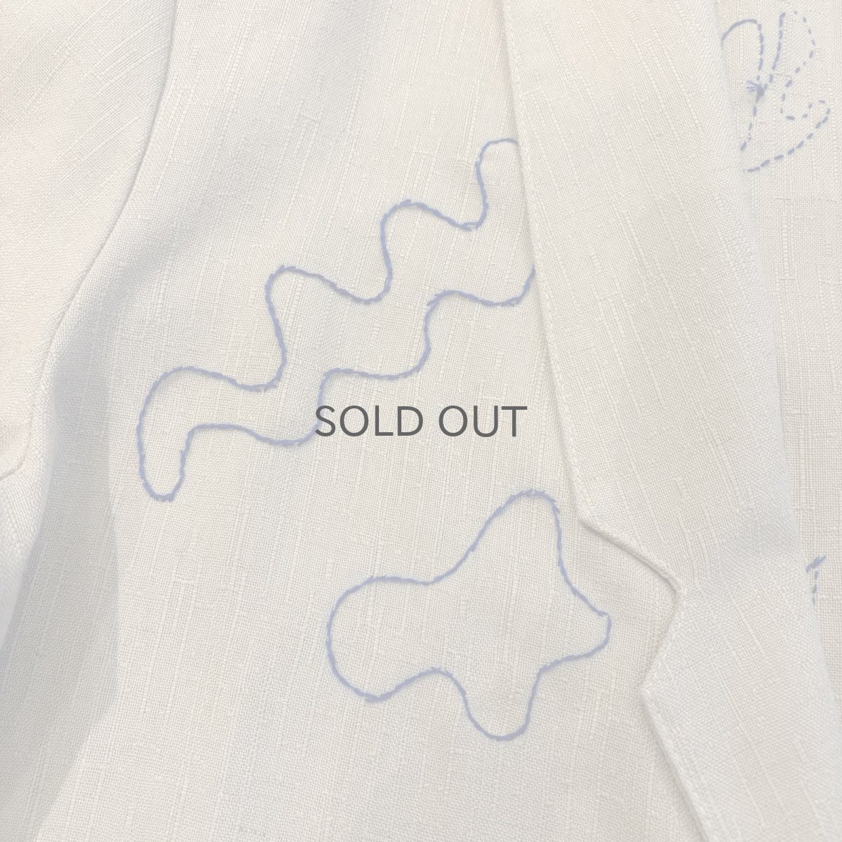 画像7: ART DESIGN HAND STITCH EMBROIDERY PATTERN JACKET / Ladies L (7)