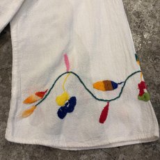 画像8: COLOR POINT EMBROIDERY DESIGN SHIRT / Ladies M (8)