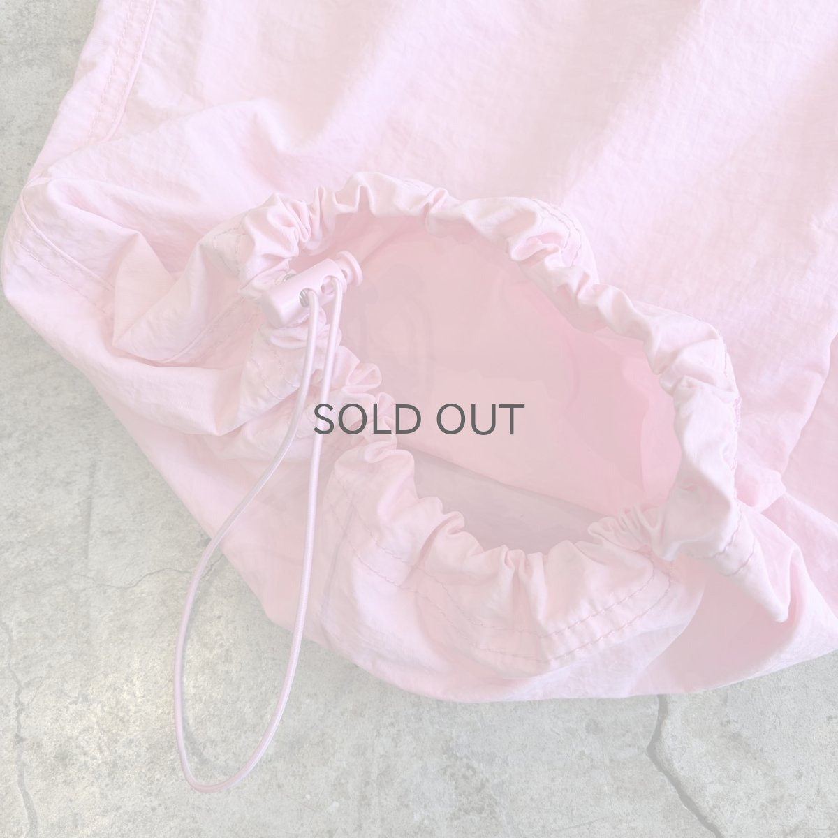 画像7: 4 DRAW CORD PINK COLOR DESIGN PANTS / FREE~W39 (7)