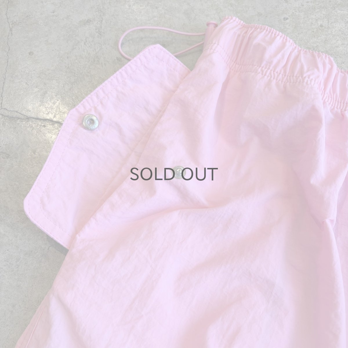 画像6: 4 DRAW CORD PINK COLOR DESIGN PANTS / FREE~W39 (6)