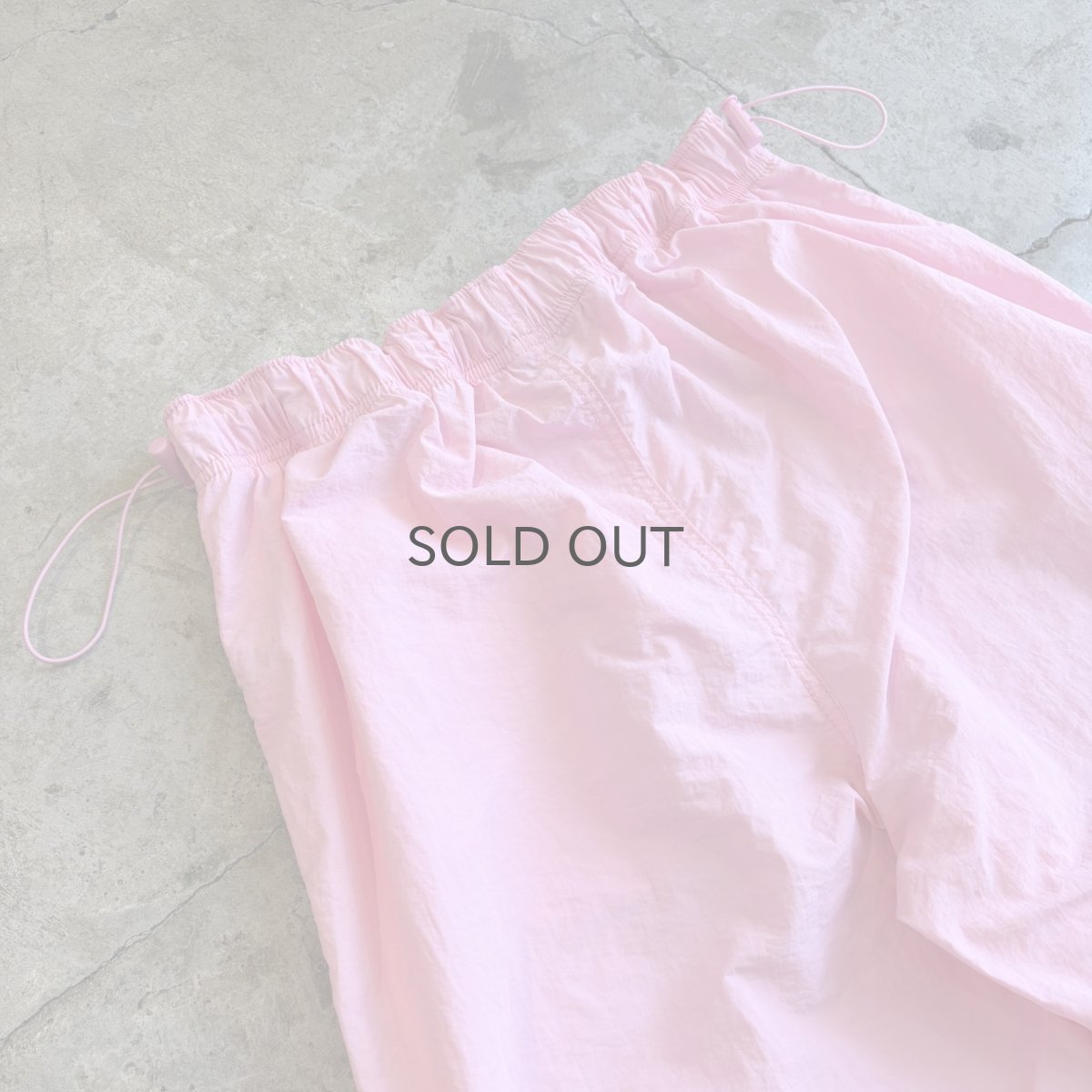 画像8: 4 DRAW CORD PINK COLOR DESIGN PANTS / FREE~W39 (8)