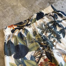 画像8: BOTANICAL ALL OVER PATTERN WIDE PANTS / W28~W35 (8)