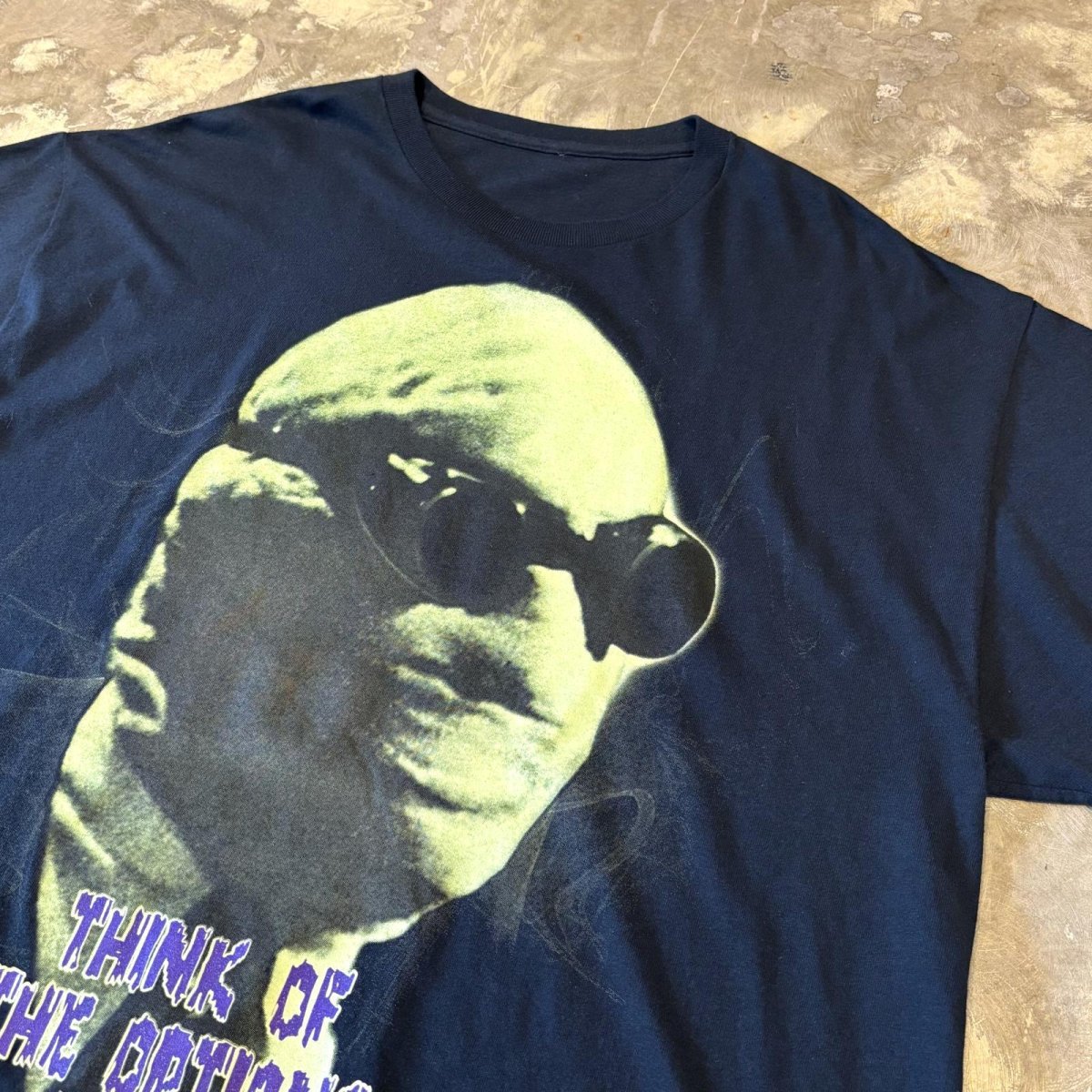 画像4: "THE INVISIBLE MAN" FRONT PRINTED S/S TEE / Mens XL (4)