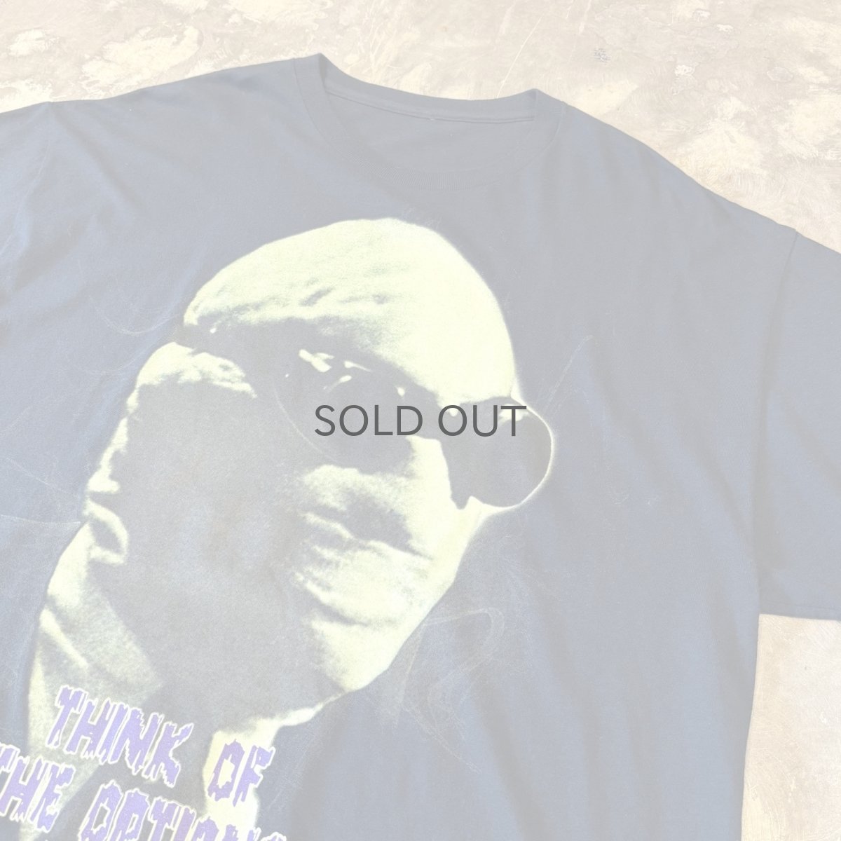画像4: "THE INVISIBLE MAN" FRONT PRINTED S/S TEE / Mens XL (4)