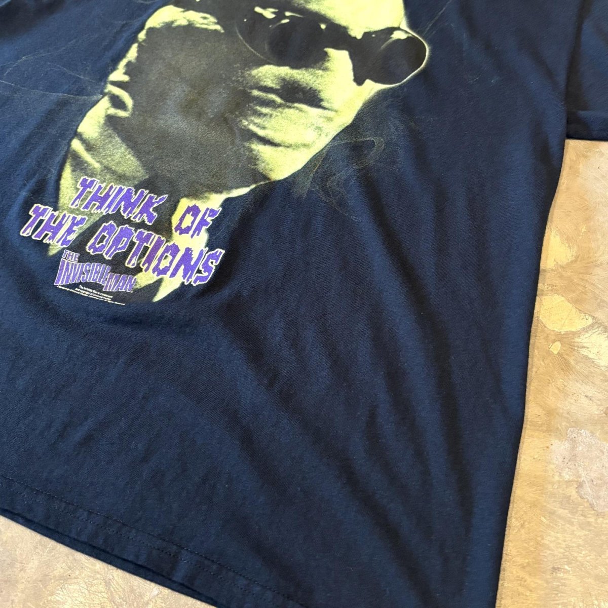 画像6: "THE INVISIBLE MAN" FRONT PRINTED S/S TEE / Mens XL (6)