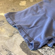 画像7: 90's BLUE COLOR CRASH DAMAGE S/S TEE / Mens XL (7)