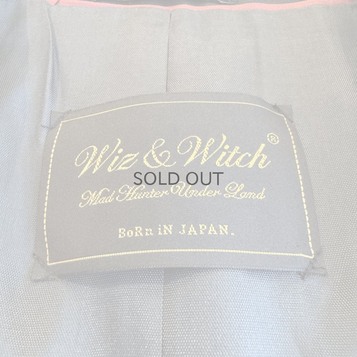 画像10: 【Wiz&Witch】"OUT STITCH" DOUBLE TAILOR VEST / OS (10)