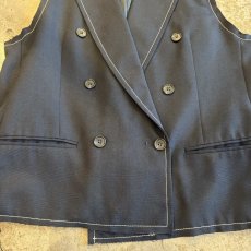 画像5: 【Wiz&Witch】"OUT STITCH" DOUBLE TAILOR VEST / OS (5)